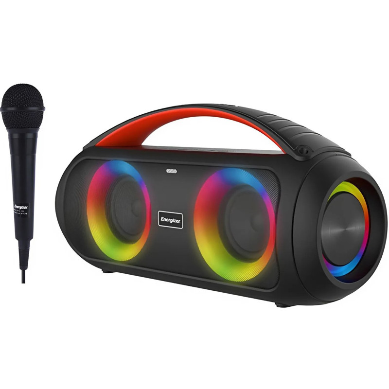 Портативна акустика Energizer BTS258 20W RGB Black