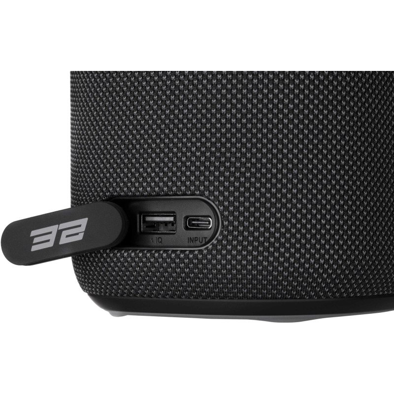 Портативні колонки 2E SoundXDrum Black (2E-BSSXDWBK)