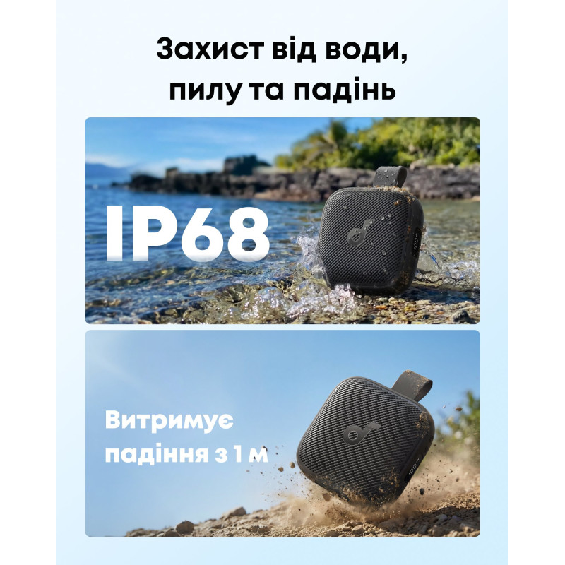 Портативна акустика ANKER SoundСore Boom Go 3i Black (D5103010)