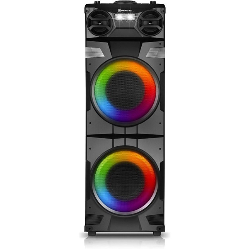 Портативна акустика REAL-EL S-2010 Black (EL121600034)