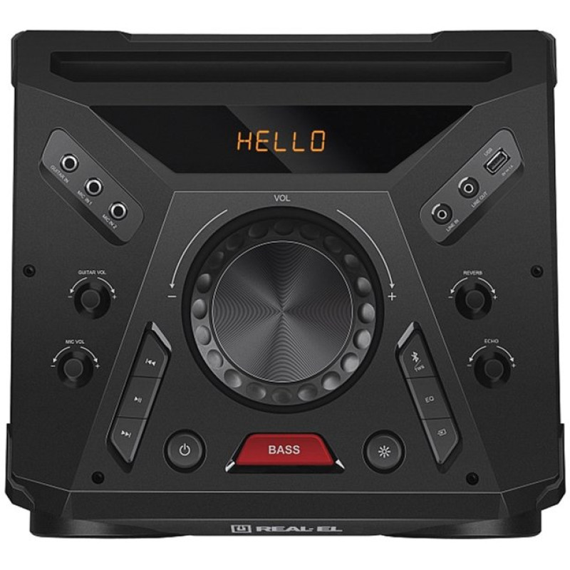 Портативна акустика REAL-EL S-2010 Black (EL121600034)